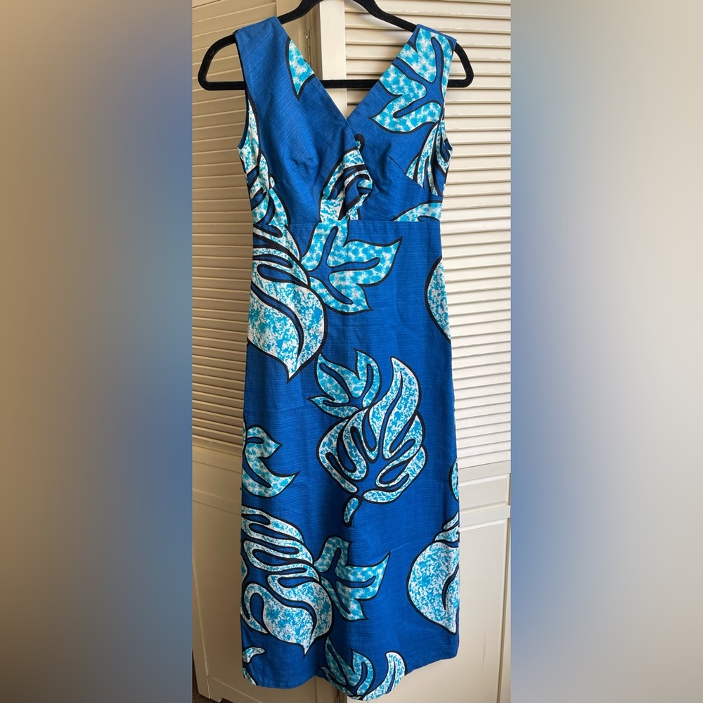 VINTAGE Hawaiian barcloth dress